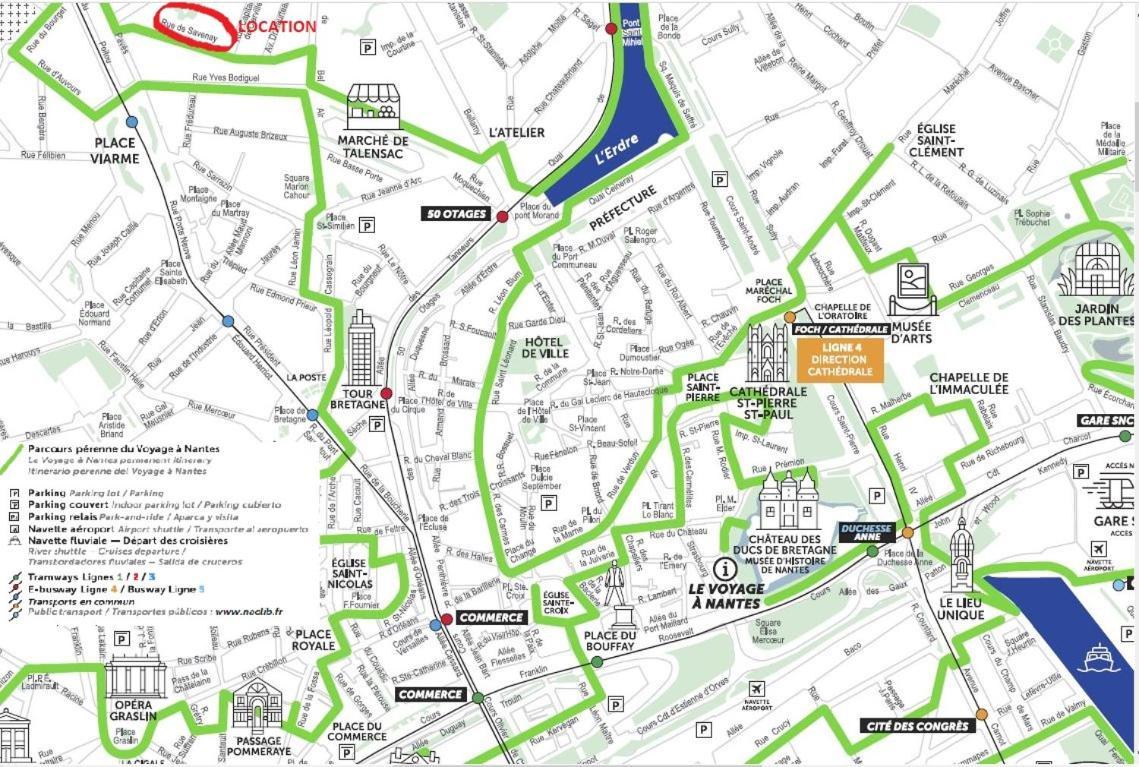 Nantes-Talensac 아파트 외부 사진